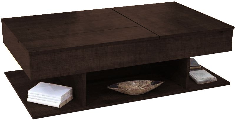 Τραπέζι σαλονιού «LINDA» σε βέγγε χρώμα 116,5x70x40