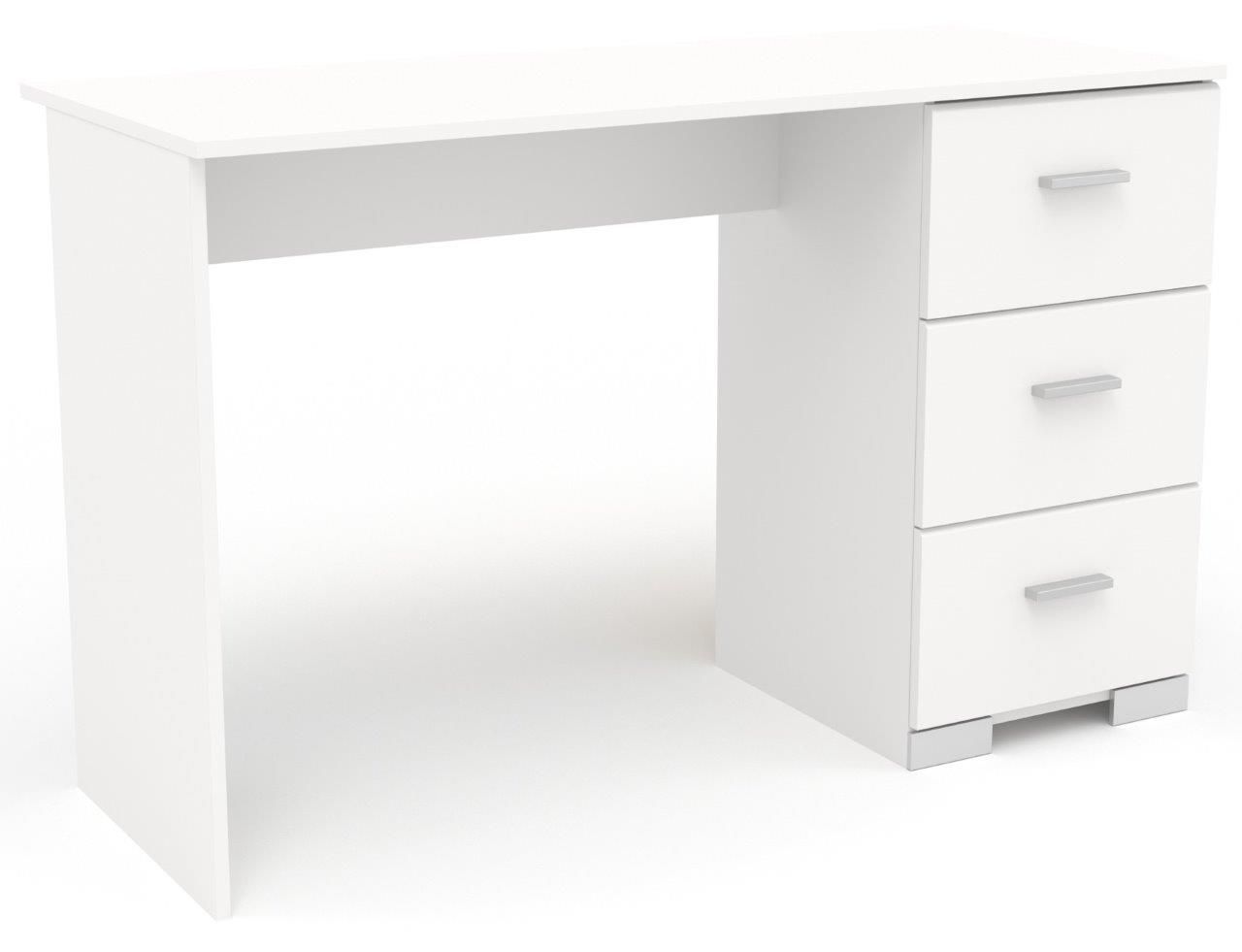 Γραφείο εργασίας “PIENER” σε λευκό χρώμα 120x50x75