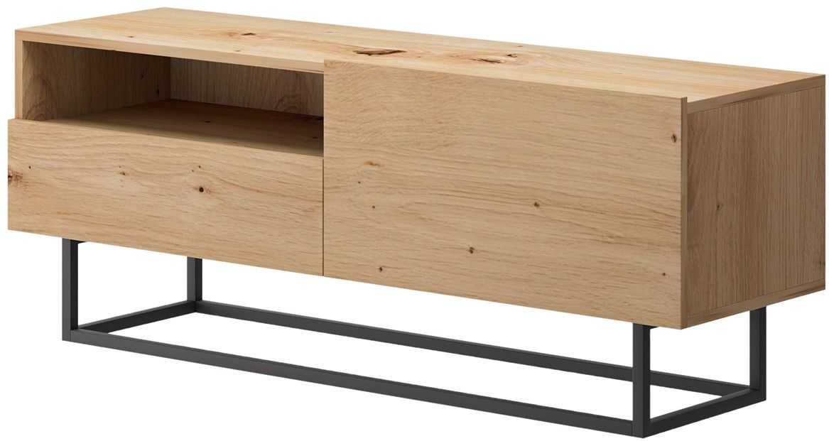 Έπιπλο τηλεόρασης “HAUS II” σε φυσικό χρώμα 120x37x47
