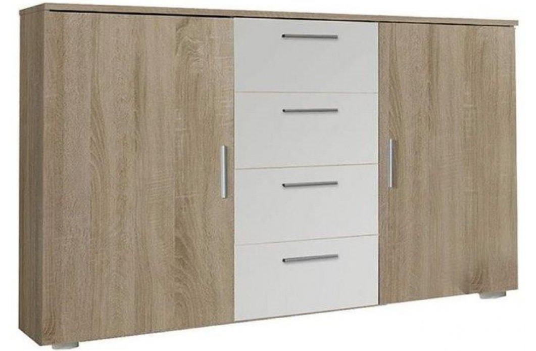 Τουαλέτα “VERON” σε χρώμα φυσικό/λευκό 132x38x92