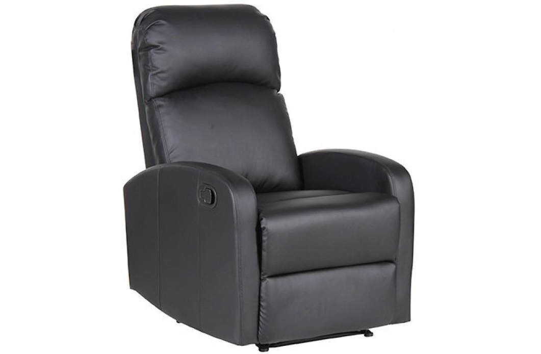 Πολυθρόνα “RELAX FRAY” από PU σε χρώμα μαύρο 64x78x103