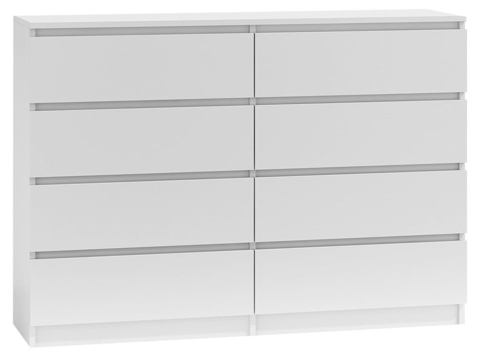 Συρταριέρα “MALWA IV” σε χρώμα λευκό 138x40x97