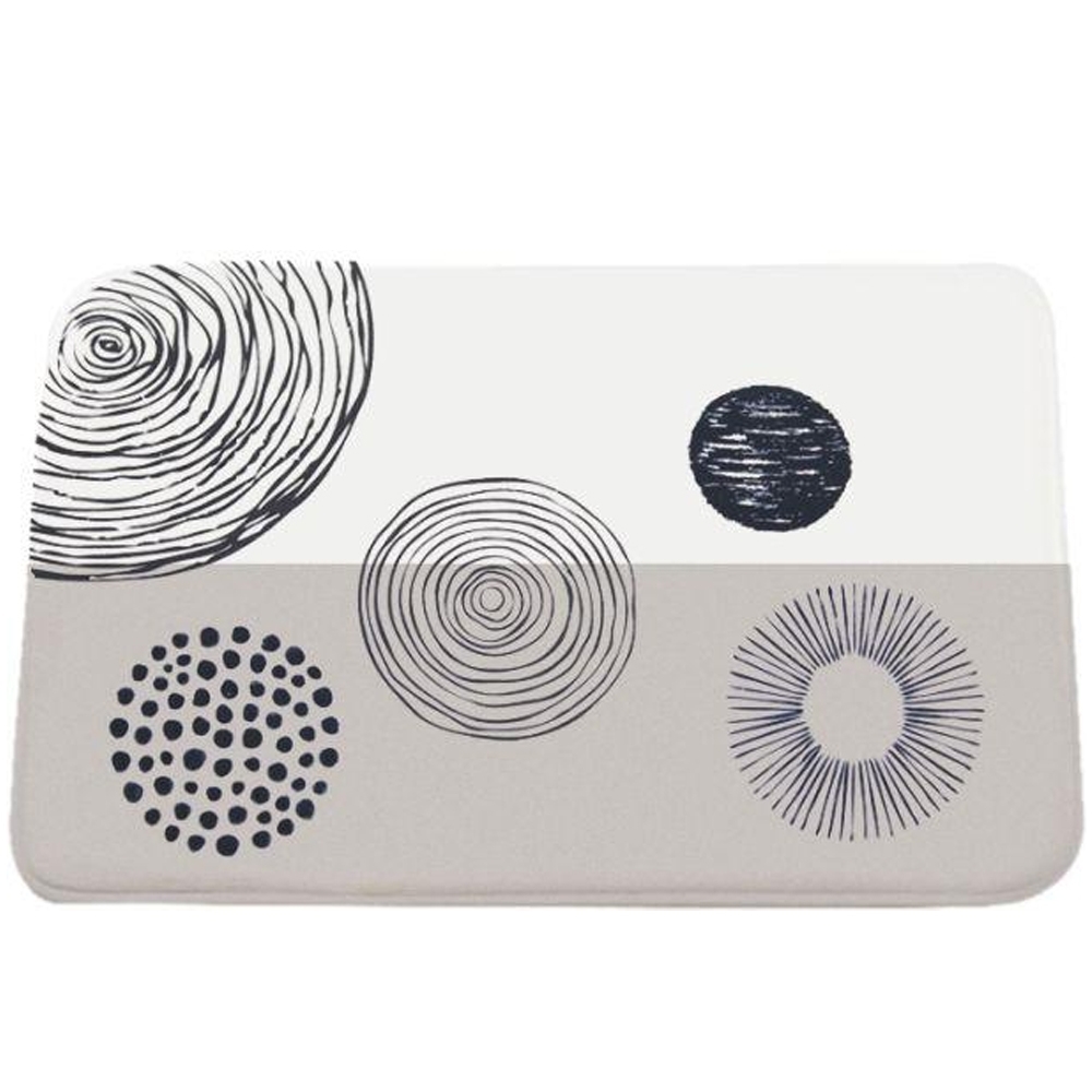 Πατάκι μπάνιου “DANDELION” με σχέδιο 45×75