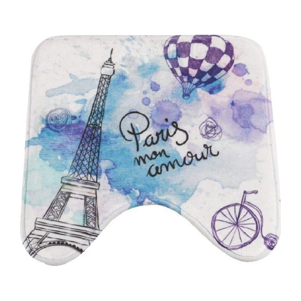 Πατάκι μπάνιου πέταλο “PARIS” με σχέδιο 45×45